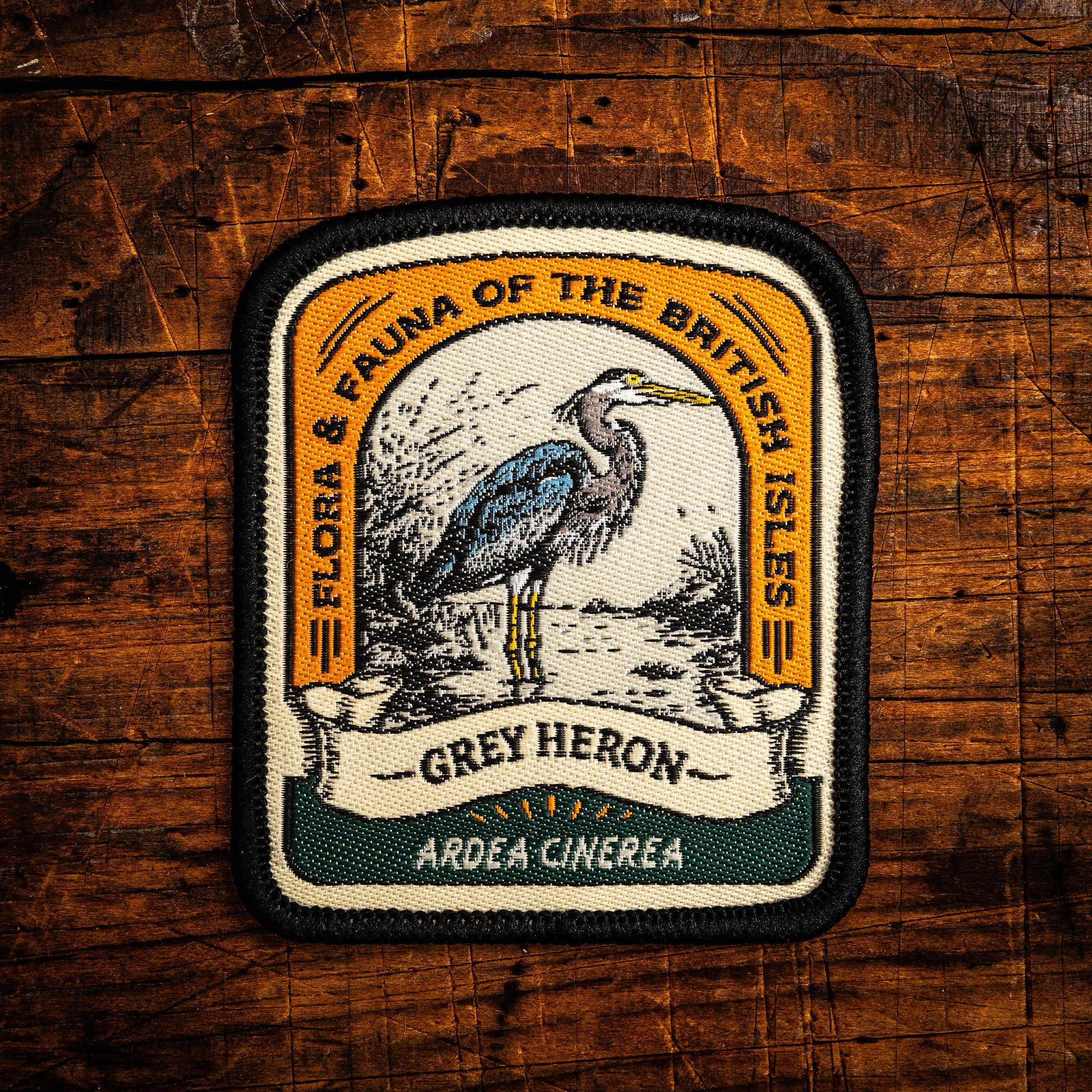 Grey Heron patch