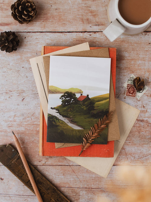 Harris Whispers, Cosy Cottage Greeting Cards
