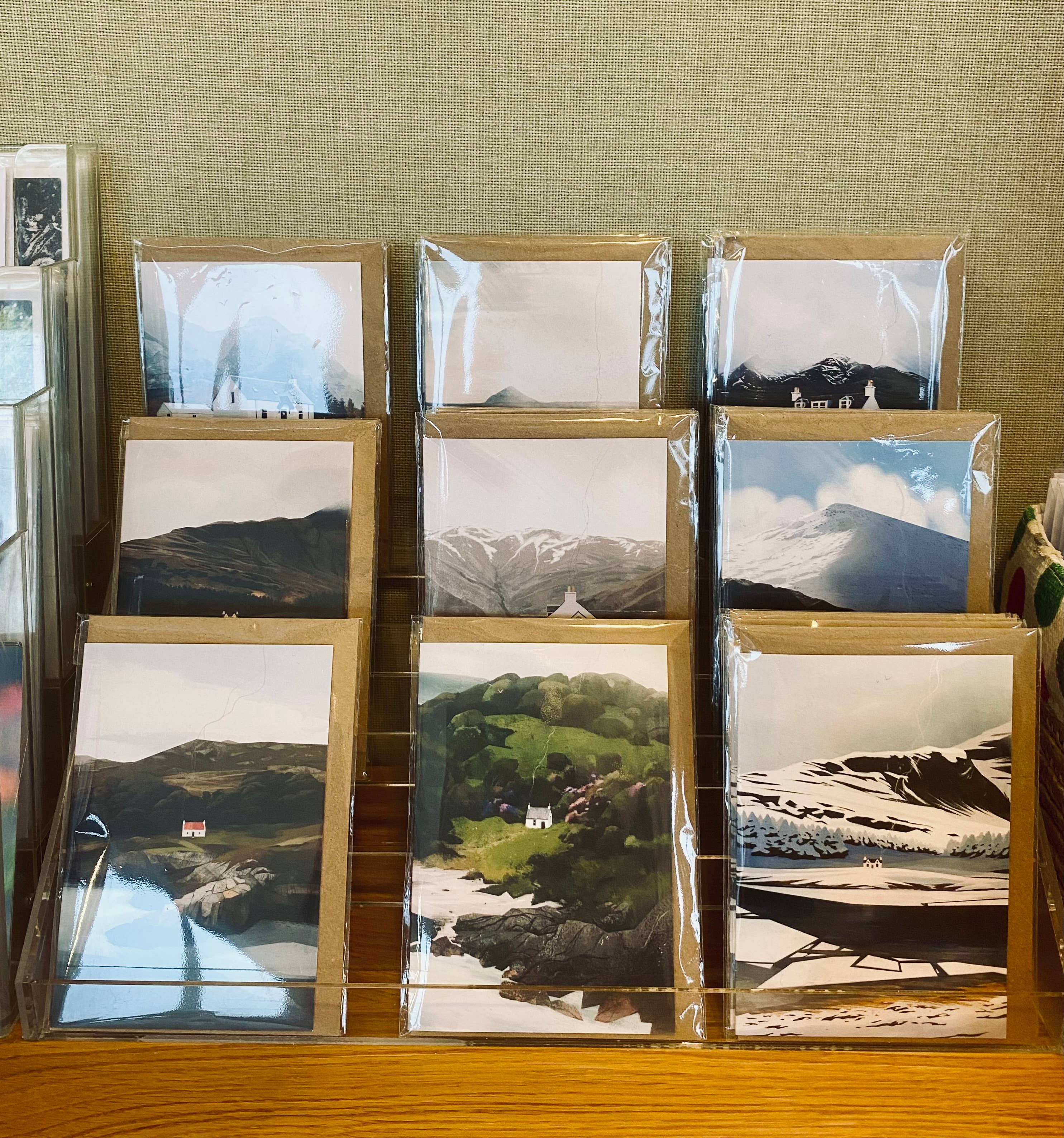 Highland House, Cosy Cottage Greeting Cards