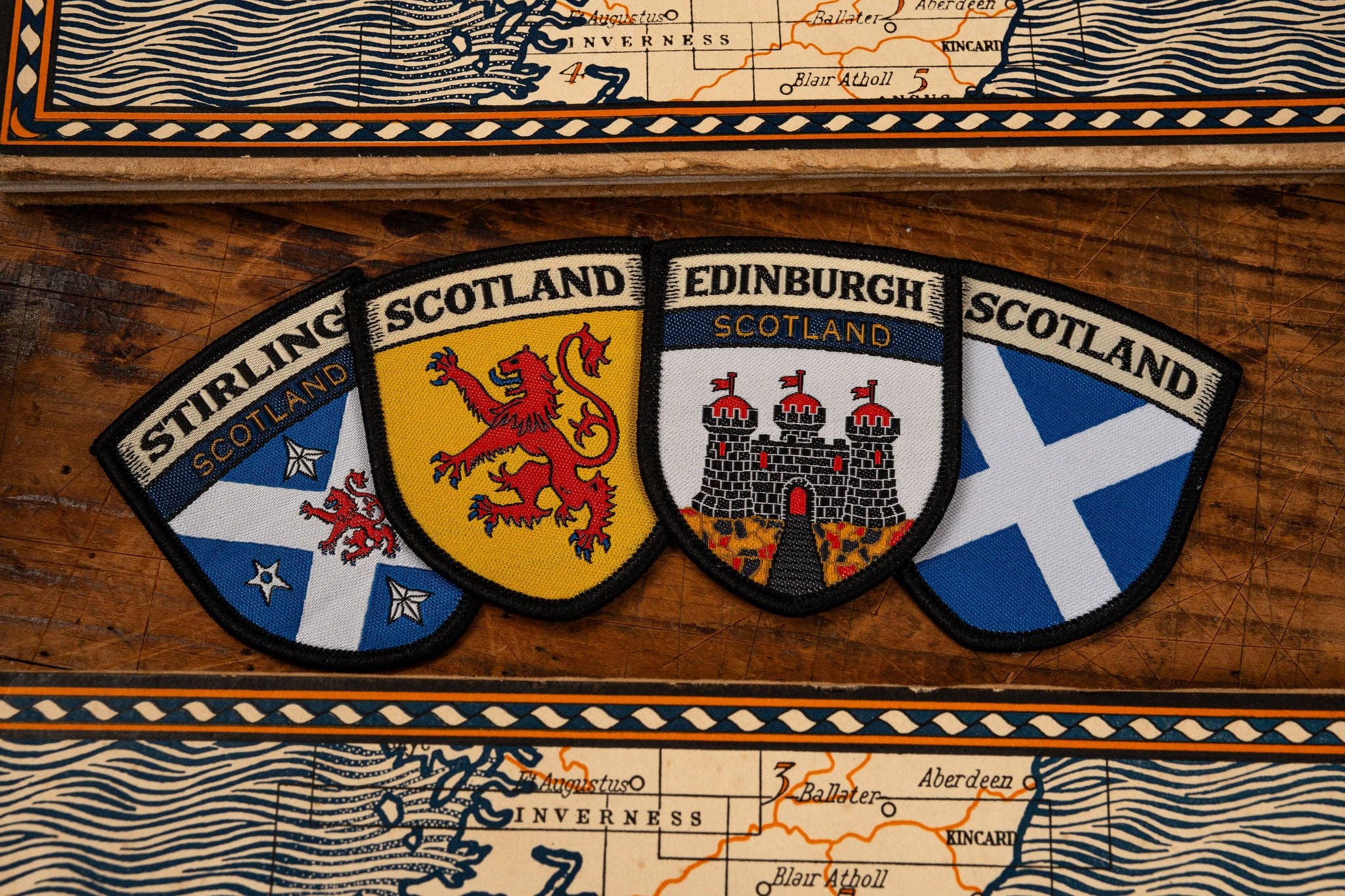 Royal Banner of Scotland patch (Lion Rampant)