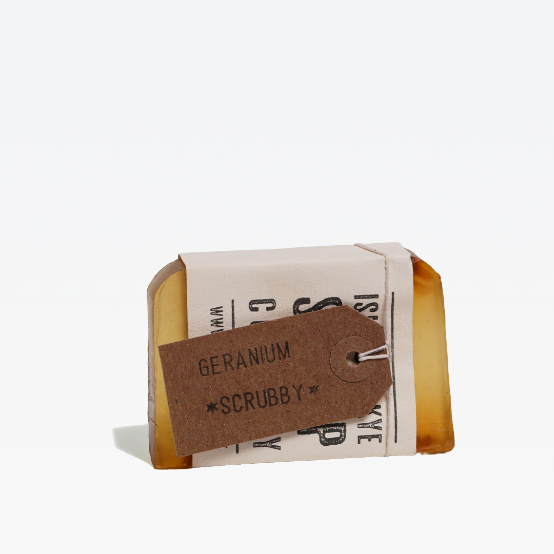Geranium ‘Scrubby’ Soap
