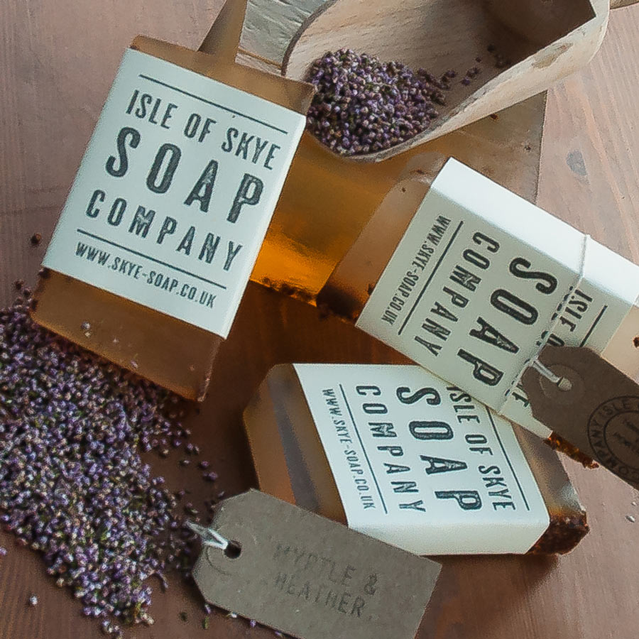Heather & Myrtle ‘Scrubby’ Soap