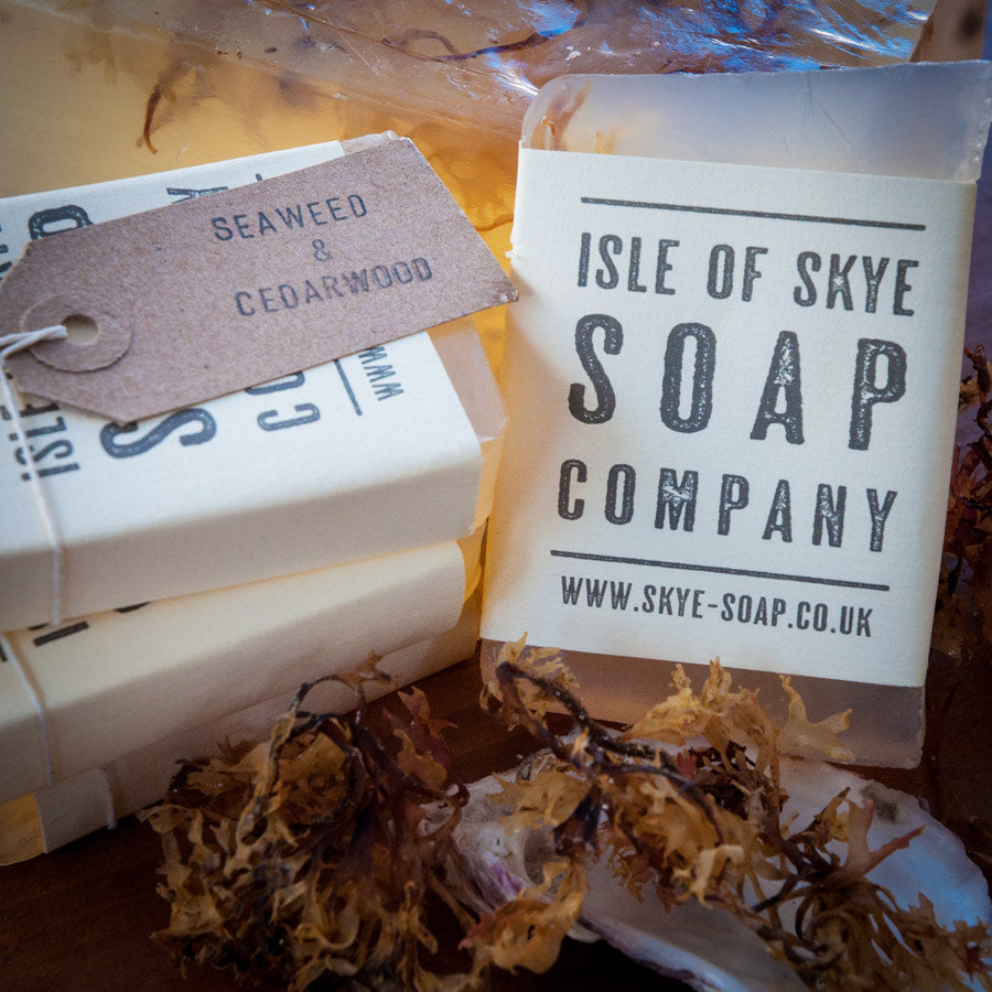 Seaweed & Cedarwood ‘Scrubby’ Soap