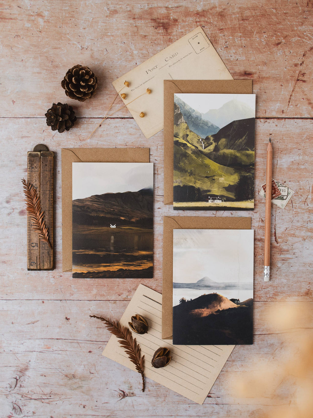 Loch Eil, Cosy Cottage Greeting Cards