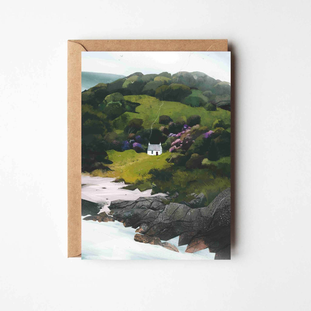 Mull of Kintyre, Cosy Cottage Greeting Cards